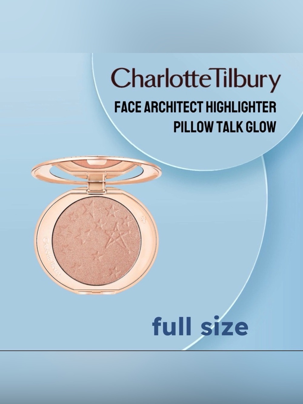🇬🇧🆕 CHARLOTTE TILBURY |FULL| Amazing Pillow Talk Glow Glide Powder Highlighter